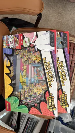 Pokemon Ascended Heroes Premium Poster Collection Mega Gardevoir & Lucario Set - Image 1