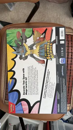 Pokemon Ascended Heroes Premium Poster Collection Mega Gardevoir & Lucario Set - Image 2