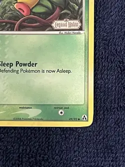 Nintendo Pokemon TCG Bellsprout 49/92 Legend Maker Reverse Holo English 2006 - Image 2