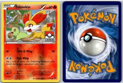 Fennekin 10/124 Holo League & Championship Cards Pokemon Reverse Holo - Image 3