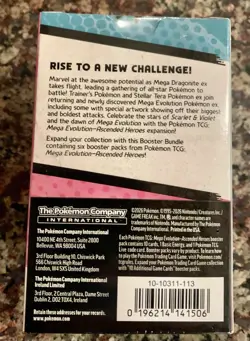NEW POKEMON ASCENDED HEROES POKEMON TCG BOOSTER BUNDLE SEALED - Image 2