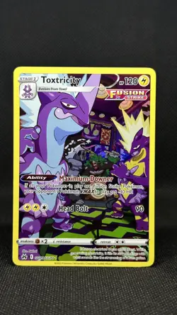 Pokemon TCG Toxtricity Crown Zenith: Galarian Gallery GG09/GG70 Holo Holo Rare - Image 1