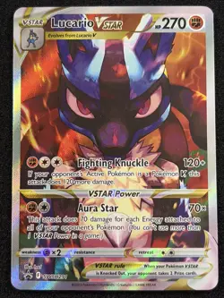 Lucario VSTAR SWSH291 Holo Promo Sword & Shield Promo Pokemon NM - Image 1