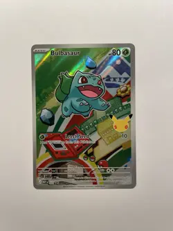 Bulbasaur 037 Holo Mega Evolution Promo Pokemon Card - Image 1