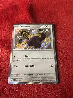Varoom 192/091 SV: Paldean Fates Holo Pokemon Card Near Mint - Image 1
