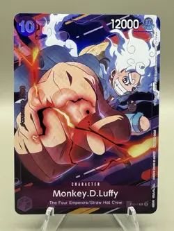 Monkey.D.Luffy (CS 2024 Participation) P-041 One Piece Promotion Cards Foil - Image 1
