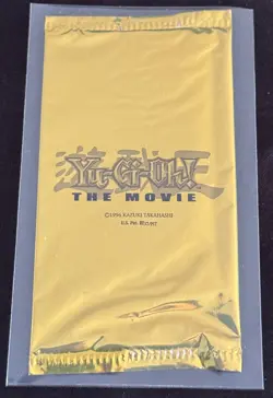 Yu-Gi-Oh The Movie Booster Pack - Gold Promotional 2004 - Sealed - Cards - Image 1