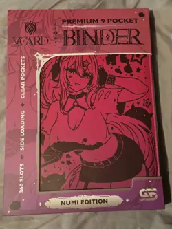 VCARD Gamersupps Premium 9-Pocket Card Binder Numi Edition Brand new - Image 2