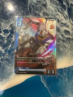 Gundam Card Game Gundam RX-78-2 GD01-001 LR - Image 1