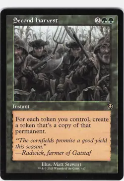 Second Harvest #417 Innistrad Remastered Retro Frame Regular Rare - Image 1