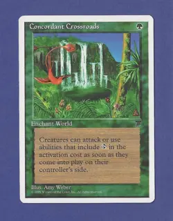1995 Magic the Gathering - Concordant Crossroads - Chronicles MTG - Image 1