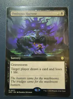 Ominous Harvest Extended Art R 0077 English 2026 - Image 1