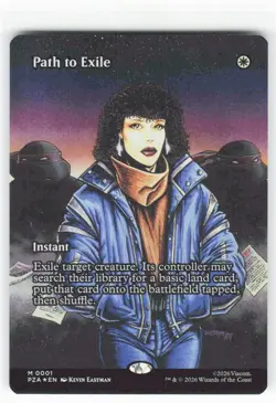 Path to Exile (Borderless) 1 Teenage Mutant Ninja Turtles Source Material NM M F - Image 1