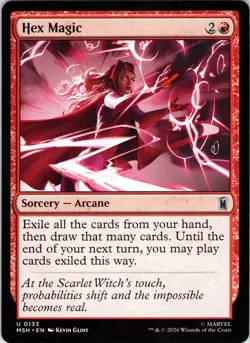 Hex Magic 133 Uncommon Marvel Super Heroes Magic: The Gathering Near Mint - Image 1