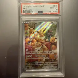 [PSA10] Eevee AR SV5a Crimson Haze 078/066 Japan Import Pokemon - Image 1
