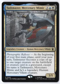 Taskmaster, Mercenary Mimic 232 Marvel Super Heroes - Image 1