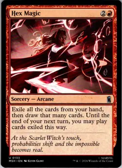 Hex Magic 133 Uncommon Marvel Super Heroes Magic: The Gathering Near Mint - Image 1