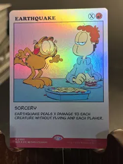 Earthquake (2666) Secret Lair Drop MTG Foil Near Mint - Image 1