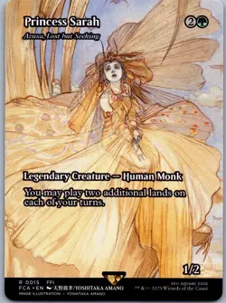 15-Princess Sarah - Azusa, Lost but Seeking (Shwcs)-R NM-FIN FNTSY: T Ages (FCA) - Image 1