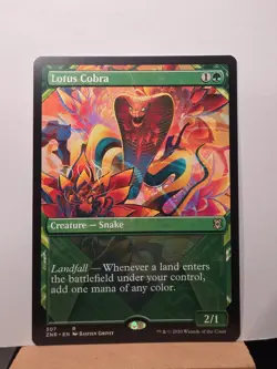 Lotus Cobra (showcase) Magic: The Gathering MTG Zendikar Rising - Image 1