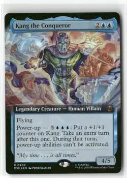 Kang the Conqueror (Extended Art) 403 Marvel Super Heroes Magic: Foil NM - Image 1