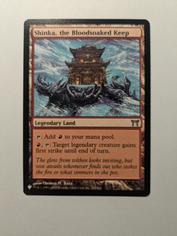 Shinka, the Bloodsoaked Keep (CHK-282/3168) The List MtG Goblinstorm - Image 1