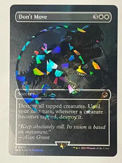 MTG Don't Move (EMBLEM) - REX 0027 - MINT - FREE SHIPPING - Image 2