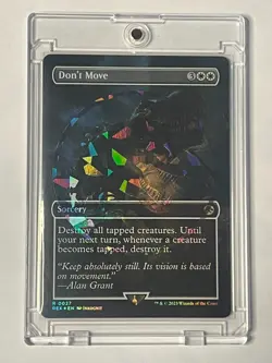 MTG Don't Move (EMBLEM) - REX 0027 - MINT - FREE SHIPPING - Image 4