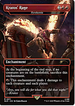 Mint/Near-Mint, English - 1 x MTG Pyrohemia - 2211 - Kratos' Rage - Non-Foil Sec - Image 1