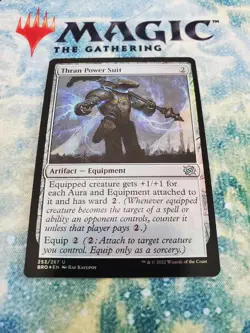 Mtg. Thran Power Suit. Foil. The Brothers' War. Pack Fresh - Image 1
