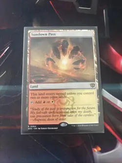 Mtg Sundown Pass - Secrets of Strixhaven + Bonus Foils - Image 1