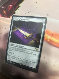 Mtg Sword Of Vengeance - Commander Kamigawa Neon Dynasty + Bonus Foils - Image 2