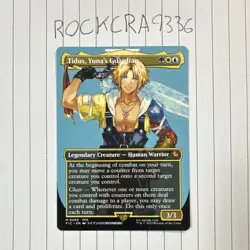 MTG Tidus, Yuna's Guardian Borderless Regular #0205 Commander Final Fantasy NM/M - Image 1
