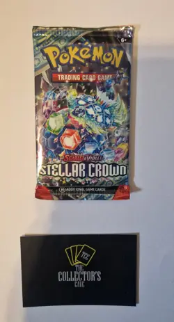 Pokemon TCG: Scarlet & Violet Stellar Crown Sealed Booster Pack (x1) - Image 1