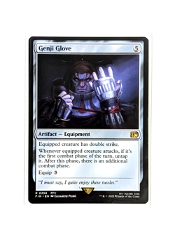 Genji Glove 0258 Rare Non-Foil FFV FIN MTG FINAL FANTASY ENGLISH NM/M - Image 1