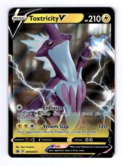 Toxtricity V - SWSH017 Sword & Shield Promo Cards #SWSH17 Promo Holo NM Pokemon - Image 1