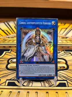 Yugioh Curious, Lichtverplichteter Herrscher EXFO-DE091 Super Rare - Image 1