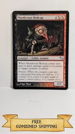 Murderous Redcap Shadowmoor ...sku: CD719 - Image 1
