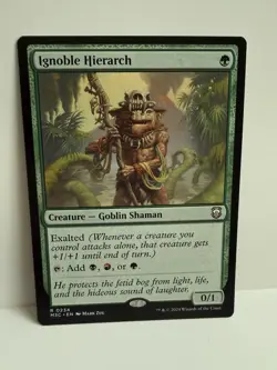 Ignoble Hierarch 234 Rare Commander: Modern Horizons 3 Magic: The Gathering NM - Image 1