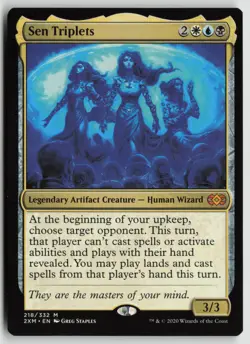 Sen Triplets Lightly Played 218 Double Masters MTG - Image 1