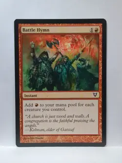 MTG Battle Hymn AVR Avacyn Restored 128 Common - Image 1