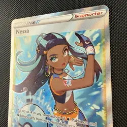 Pokemon TCG Nessa TG27/TG30 Lost Origin Trainer Gallery Full Art Rare Holo Card - Image 3