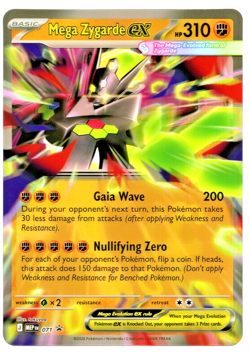 Mega Zygarde EX Jumbo Card #71 NM – Pokemon TCG - Image 1
