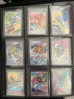 Pokemon First Partner Illustration Collection Series 1 – Full Set of 9 Cards - Image 1