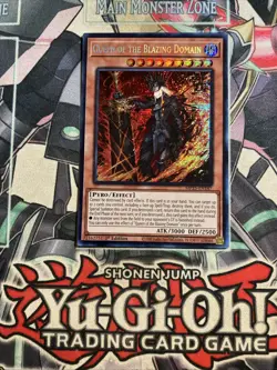 Queen Of The Blazing Domain Prismatic Secret Rare MP25-EN147 Yugioh - Image 1