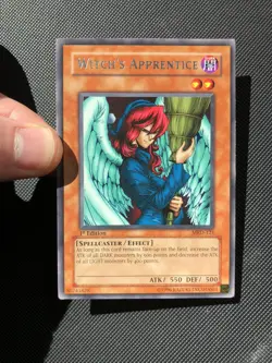 Yu-Gi-Oh! Witch's Apprentice Metal Raiders MRD-121 1st Edition Rare NA English - Image 1