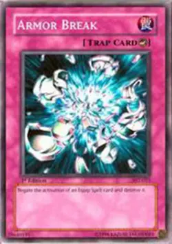 Armor Break - AST-055 - Common - 1st Edition Lightly Played Ancient Sanctuary - Image 1