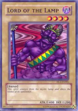 1x (EX) Lord of the Lamp - HL1-EN001 - Common - Limited Edition YuGiOh - Image 1
