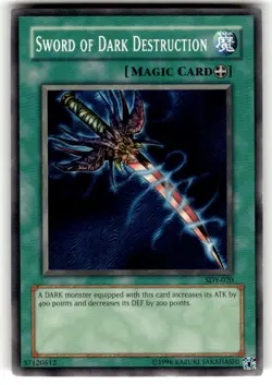 Sword of Dark Destruction SDY-020 Starter Deck: Yugi Yu-Gi-Oh NM - Image 1