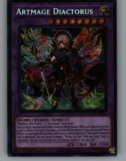 Artmage Diactorus DUAD-EN032 Yu-Gi-Oh 1st Edition NM - Image 1